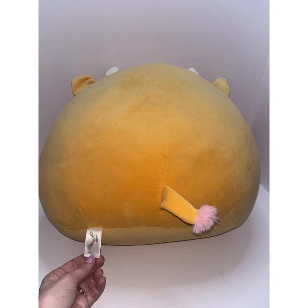 SQUISHMALLOW ADJANI the ORANGE‎ And PINK SUNSET COW 16